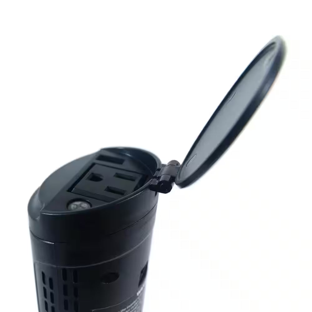 150-Watt DC to AC Portable Power Inverter 110 Volt with USB Charger