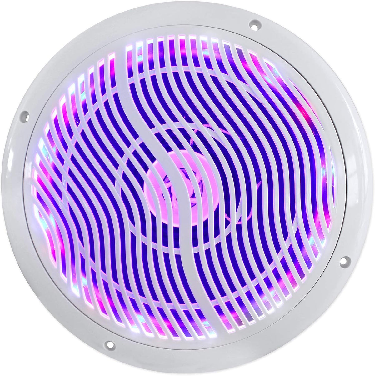 RMC80LW Pair 8" 2-Way White Marine Speakers, CEA Compliant, 4 Ohm