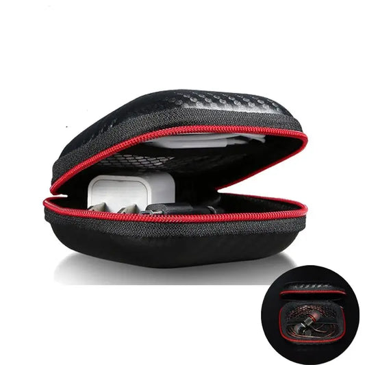 Portable Mini Earphone Case Box Hard EVA Headphone Storage Box Bag for Earpod Earbud Wireless Bluetooth Earphone Accessories