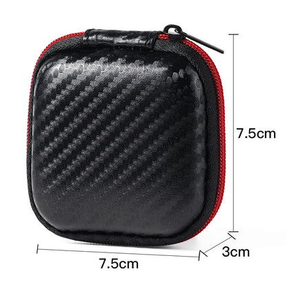 Portable Mini Earphone Case Box Hard EVA Headphone Storage Box Bag for Earpod Earbud Wireless Bluetooth Earphone Accessories