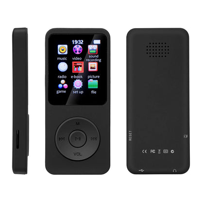 Portable Mini MP3 Player Hifi Music Walkman 4.0 Bluetooth Support Two-Way Transmission FM Radio Voice Recorder Ebook Auto Browse