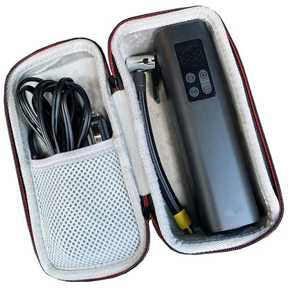Newest Hard EVA Travel Carrying Bag Storage Case for Baseus Mini Car Air Compressor 12V 150PSI Portable Car Tire Inflatable Pump