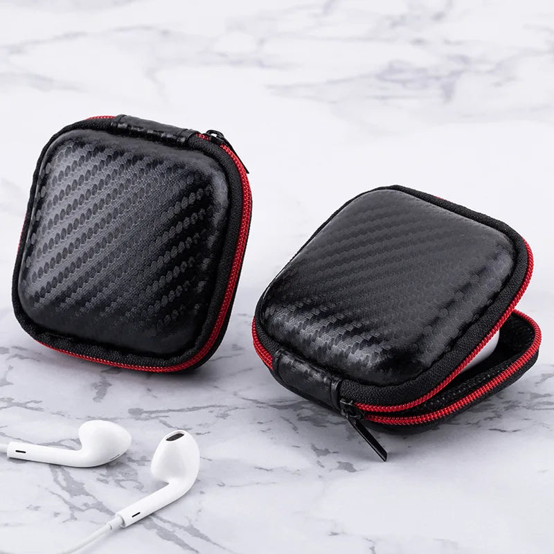 Portable Mini Earphone Case Box Hard EVA Headphone Storage Box Bag for Earpod Earbud Wireless Bluetooth Earphone Accessories