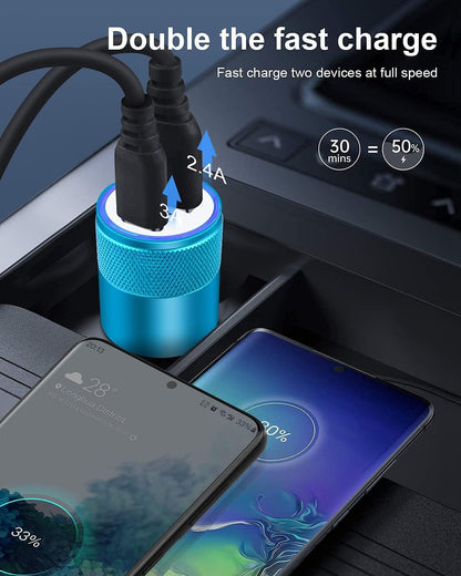 30W PD USB C Car Charger, USB Type C Fast Power Charging Block